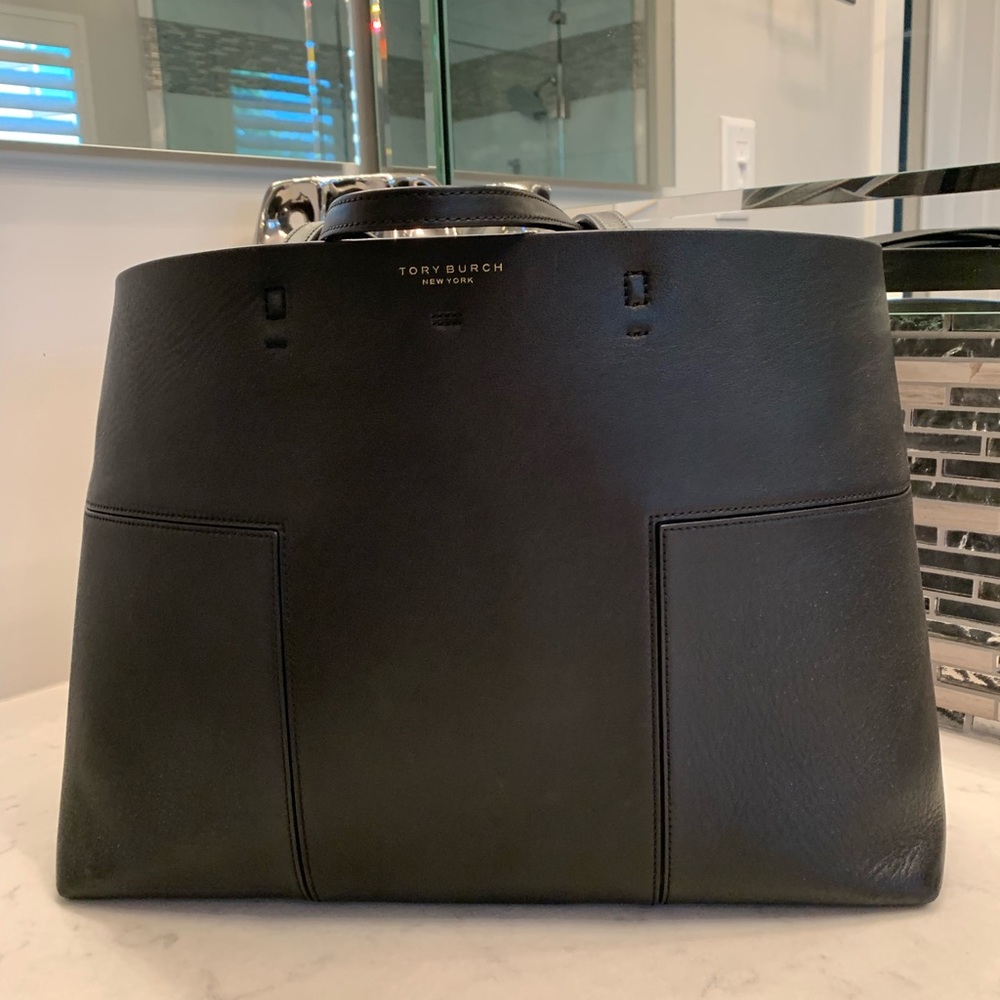 SOLD Tory Burch Block T Tote